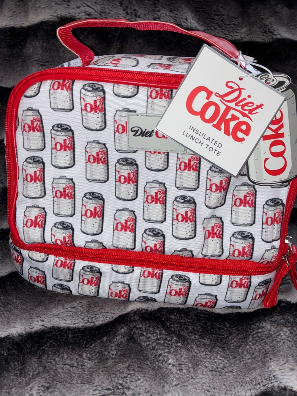 Diet Coke insulated lunch bag
